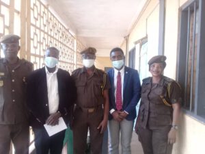 Director IISS and Executive Director, ACDS-AFRICA pay working visit to Tamale Central Prisons